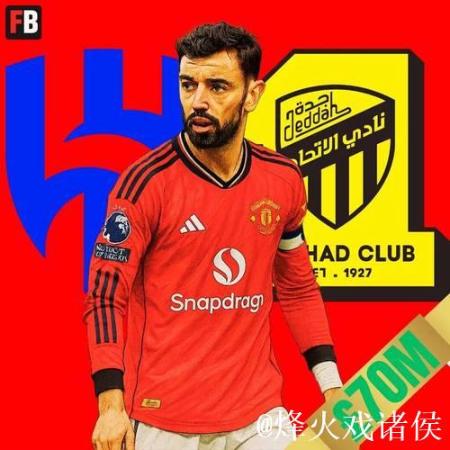 曼联中场迎巨变！冬窗7000万出售B费 梅努或将被外租